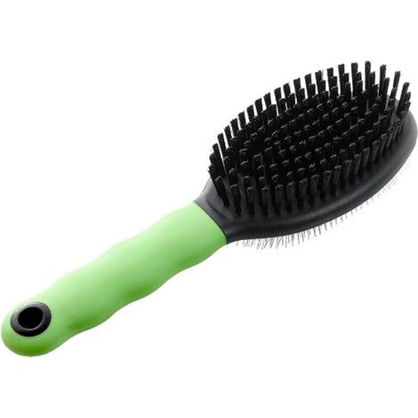 Ferplast Cardatore con spazzola per gatti GRO 5806, Ideale per animali a pelo medio e lungo, 23 x 6,7 x h 5,2 cm