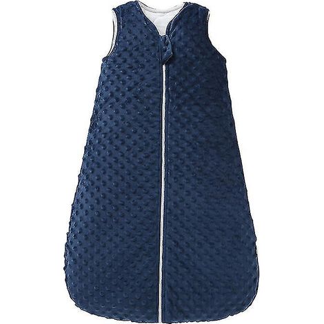 Dicker, trittfester Winter-Babyschlafsack, blau (1/5)