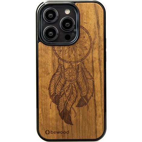 Custodia in legno Bewood per iPhone 14 Pro DREAMCATCHER IMBUIA (1/5)