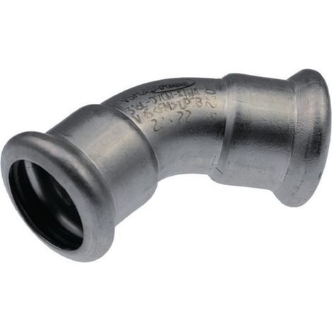 Raccord comap m6190096 acier inox 45 degrés 42 mm