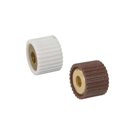 MENSOLE CILINDRICHE FORATE IN OTTONE- - marrone - 500 pezzi