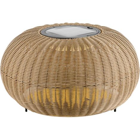 Lampe à poser extérieure ADEGAN solaire marron LED 435W 2200K IP65 - SLV - 1008389 (1/4)
