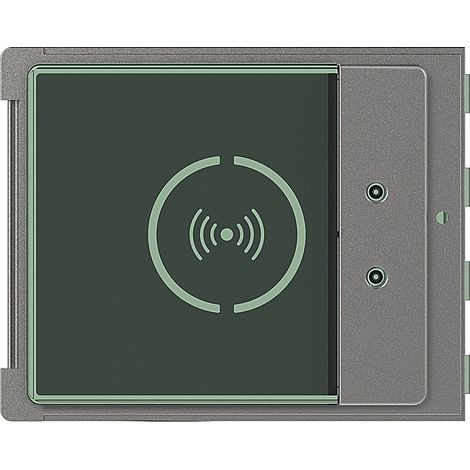 Façade Sfera Robur pour module électronique lecteur de badge BTICINO 353205 (1/2)