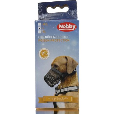 Nobby® Hunde Giftköderschutz Schwarz L