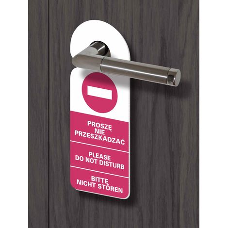 Ciondolo della maniglia della porta - NON toccare