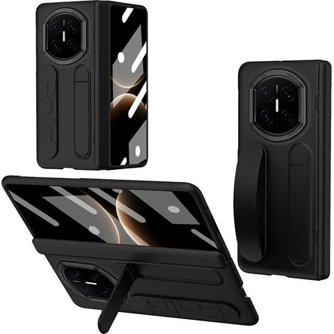 Custodia con cinturino e supporto per Huawei Mate X7, nera (1/5)