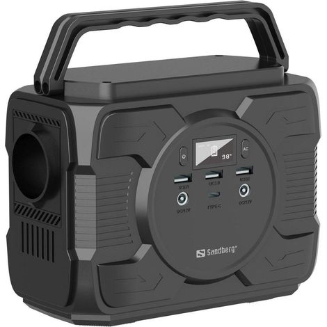 Sandberg AC 200 tragbare Stromversorgung schwarz 200W