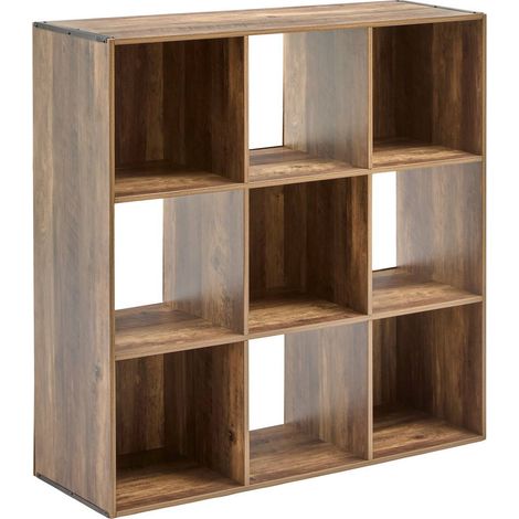 Mix n modul indus 9 ripiani, effetto legno scuro - 5five (1/4)