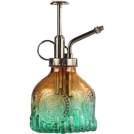 Arrosoir En Verre - Pulvérisateur À Pression Manuelle - Pour Plantes D’intérieur Et Herbes Aromatiques - 1 Pièce (1/5)