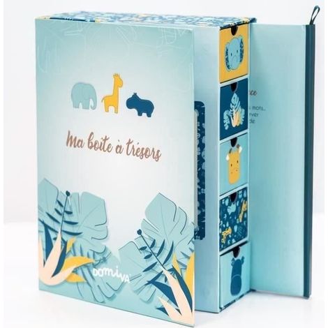 DOMIVA Zanimo Boite Tresors + Livre naissance - (1/4)