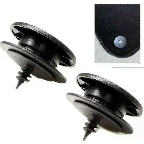 2x Clips de fixation pour tapis de sol de voiture, fixations antidérapantes, accessoire intérieur de voiture - JXLGV (1/5)