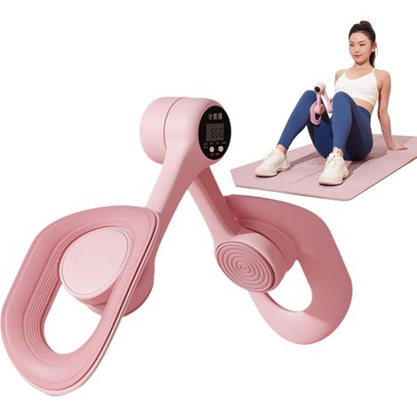 1 Entraîneur de cuisse, comptage automatique, rotation 360 degrés, surface élargie, PP TPE, yoga rééducation (1/5)