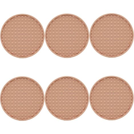 Silikonuntersetzer – Schutzhülle für Tischplatten aus Holz, Granit, Glas, Speckstein und Sandstein – 6er-Set (1/5)