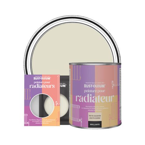 Peinture pour Radiateur, Finition Brillante - Avoine (1/3)