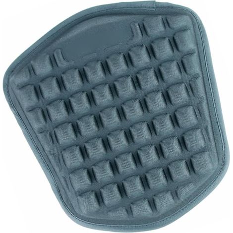 Coussins de siège de moto avec coussin d'absorption des chocs - Design ergonomique - Texture à bulles respirante - Base antidérapante pour vélo (1/4)