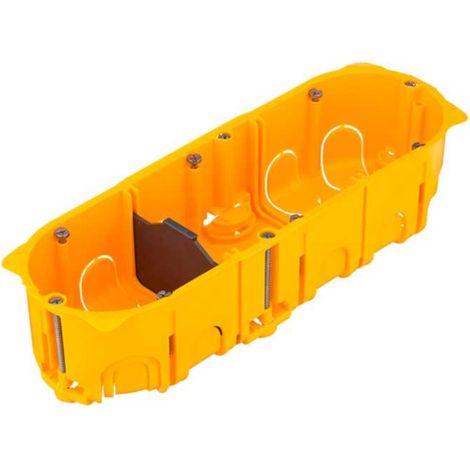 Caja para pladur 3 mecanismos 80053 de Legrand