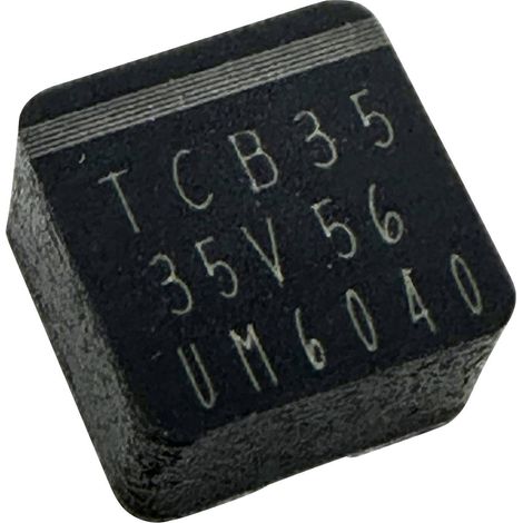 TRU COMPONENTS Condensateur électrolytique CMS 0604 56 µF 35 V 20 % (L x l x H) 6.5 x 6.5 x 4.0 mm 1