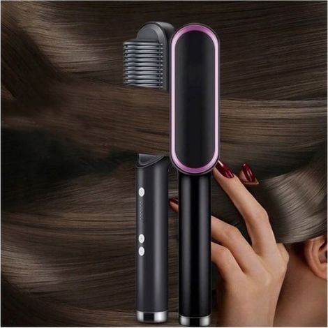 Cobye - Brosse lissante cheveux – lissage rapide, cheveux lisses et brillants, coiffure facile (1/5)
