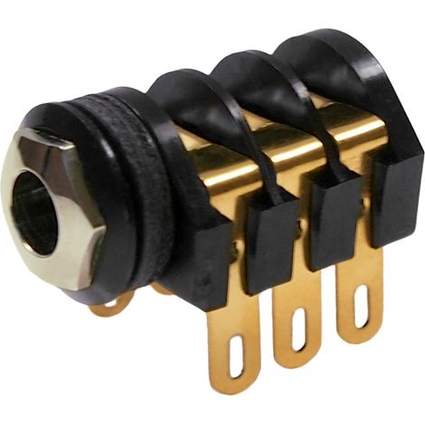 Prise jack 6,35 mm Femelle RS PRO, Montage panneau ( Prix pour 1 )
