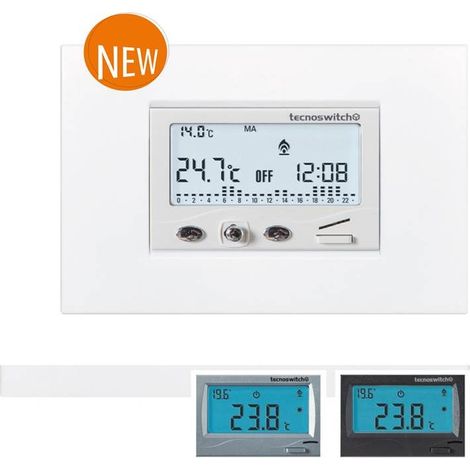 Cronotermostato per Bticino Living Now digitale incasso 503 bianco sabbia nero compatibile