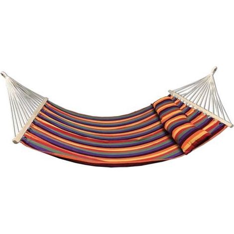 AMACA MATRIMONIALE YOU AND ME MULTICOLOR IN COTONE CM.200X150 CON CUSCINI