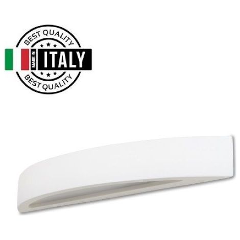 APPLIQUE DA PARETE BIANCA 1XE27 ERIDA BELFIORE