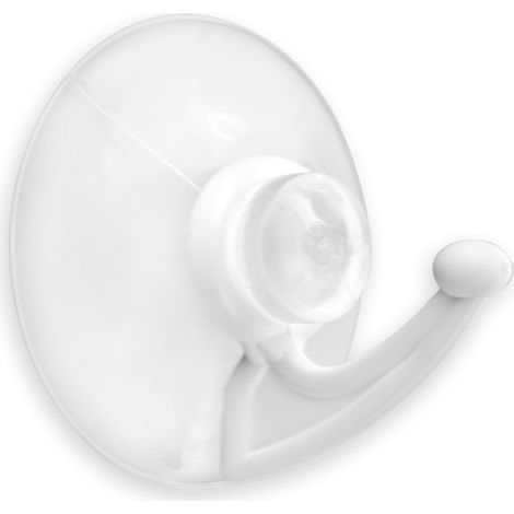 Colgador de ventosa - Ø 42 mm - Blanco