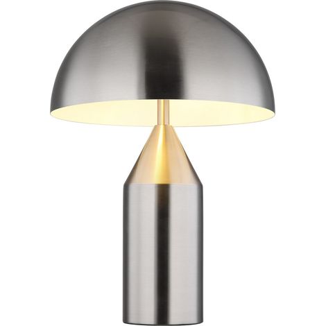 Globo - lámpara de mesa - ATOMA - acero - metal - Ø 28cm - E27 - (1/5)