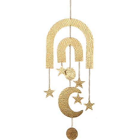 Signes Grimalt Movil Lune da Appendere Marrone 75x23x1cm - Decorazione per la casa moderna ed elegante