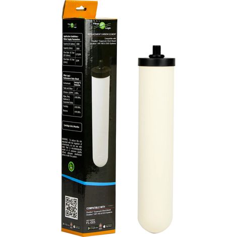 Cartouche céramique Filter Logic® FL-005 compatible Doulton® Ultracarb® - Supercarb® (1/4)