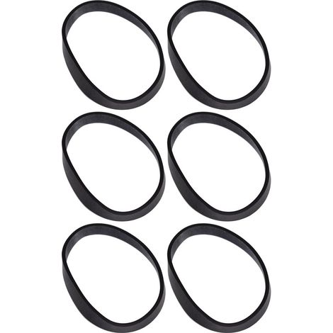Bissell Compatible Vacuum Cleaner Flat Pump Hot Shot Drive Belts Pack of 6