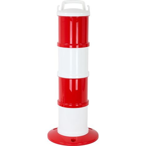Balise de signalisation modulable Rouge/Blanche - 1090019 (1/4)