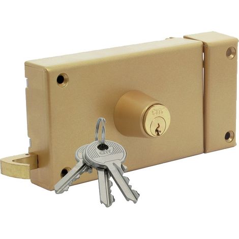 Serrure monopoint ZENITH 541 horizontal tirage cylindre de 40mm droite - ISEO - 25020401.5 (1/2)