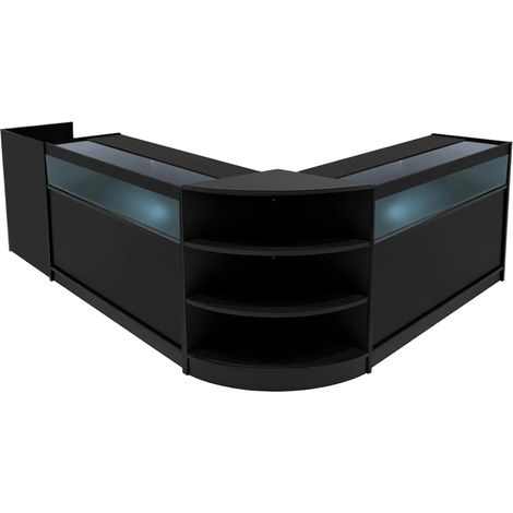 Black Shop Counter Set Sagittarius LED Light B1200 LM60 TB60 (1/5)