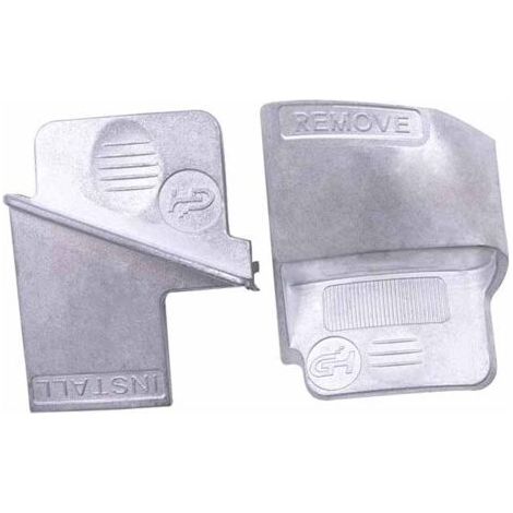 QORVA-Lot de 2 outils de retrait de courroie extensible pour installation de courroie d'étirement - Outil de retrait de courroie auxiliaire en métal nervuré (1/3)