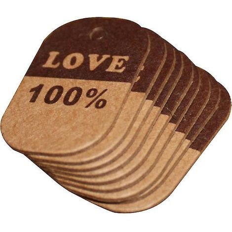 100 Stück Hochzeitsanhänger