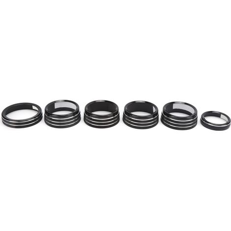 Ensemble de 6 pièces comprenant des anneaux de climatisation, audio, phares, 4x4 et d'attelage pour Ford F150 2016-2019 (1/5)