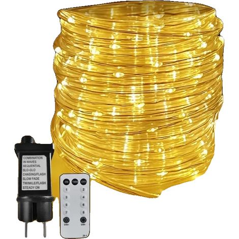 Lichtschlauch, 8 Beleuchtungsmodi, wasserdichtes Design, 2m (1/2)