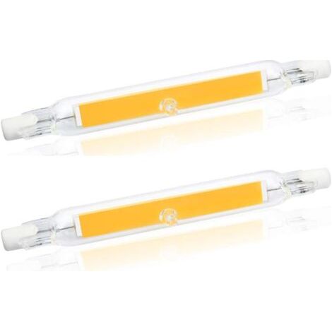 Pair - Ampoule LED à filament 5 W, équivalent à une ampoule halogène, parfaite pour la maison, la cuisine, la chambre, le balcon, le bureau, etc. (2 pièces, lumière naturelle 4000 K) (1/5)