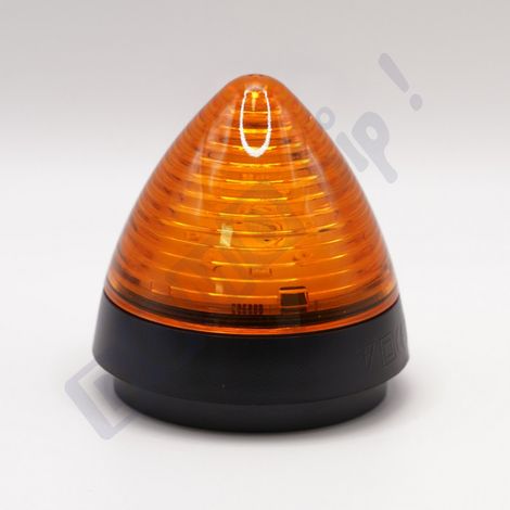 Feu de signalisation LED 24V – Éclairage 0,5 W – IP65 – Compatible motorisations Hörmann – Installation murale possible (1/3)