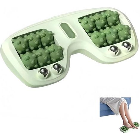 Appareil de massage des pieds - Rouleau de massage des pieds - Massage des pieds favorisant la circulation - Balle de massage - Appareil de massage des pieds pour la relaxation et la récupération - Gr (1/5)