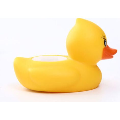 Thermomètre flottant pour piscine, thermomètre à eau LED double canard jaunâtre, thermomètre électronique (1/5)