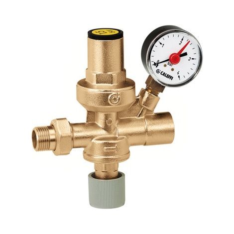 Automatischer Thermador-Zuführer 1/2“ mit Absperrventilen und Manometer
