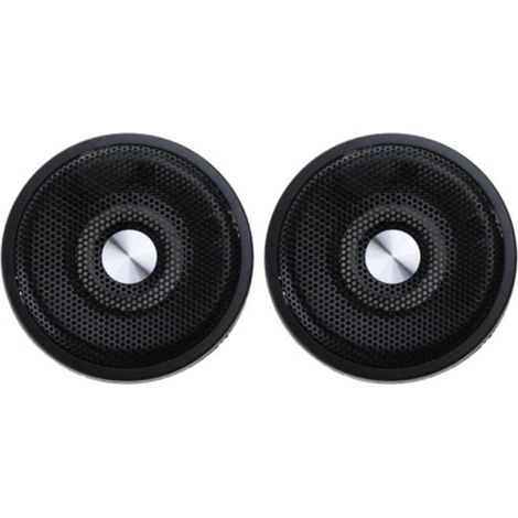 paire d'enceintes étanches 4 ohms 15 W pour bateaux, plafond, mur et pelouse J60A (noir) (1/5)