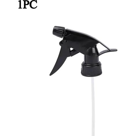 (Noir - 1 pièce) Pulvérisateur à gâchette pour bouteille de boisson, arrosoir universel, bouton-poussoir pour arrosage de plantes de jardin (1/5)
