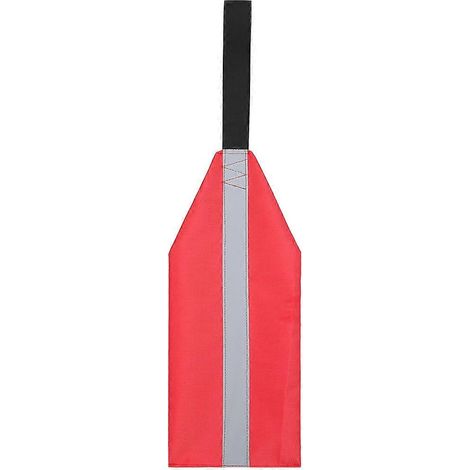 Drapeau de sécurité durable pour remorque de kayak, drapeaux d'avertissement, panneaux de signalisation, accessoires de mise en garde ( ) (1/2)