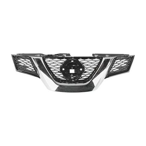 Grille de calandre avant avec trou caméra Nissan X-Trail 3 T32 phase 1 2013-2017