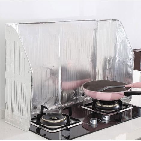 Plaque anti-projections - Aluminium - 120×50cm - Facile à nettoyer (1/4)