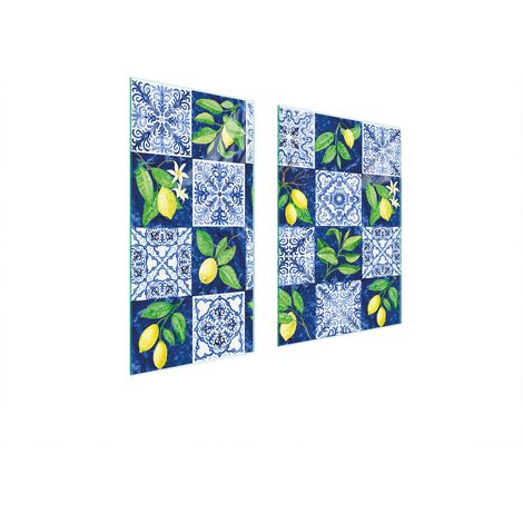 PANNEAU DE PROTECTION EN VERRE 75x52 MOSAÏQUE (1/5)