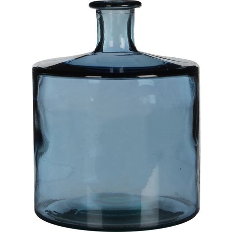Mica Decorations Bouteille décorative Bleu H26xl21xL21cm (1/5)